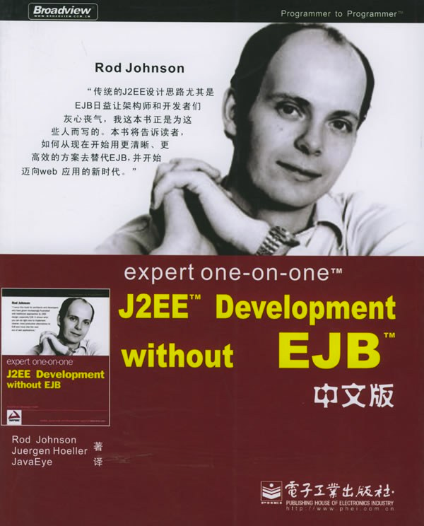 expert one on one j2ee without ejb
